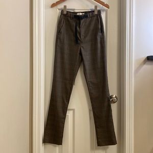 Uniqlo JW Anderson plaid pants size XXS